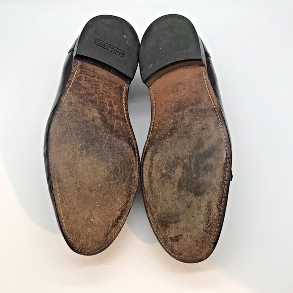 Hanover Master Flex 2518 Loafers Burgundy Leather Tassel Kiltie Shoe Mens 13 D/B - Picture 7 of 11